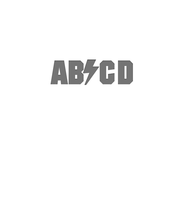 ABCD szürke | ModerneImageArt | MIA minta farmerkék pólón