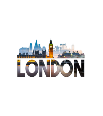 London minta fehér pólón