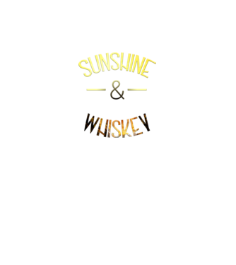 Sunshine&Whiskey minta szürke pólón