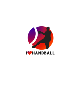 I love handball minta fehér pólón