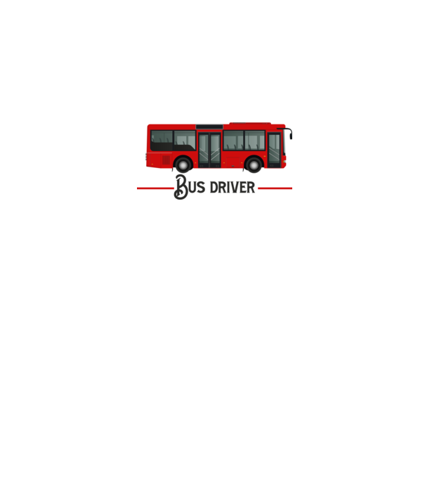 Bus Driver minta szürke pólón