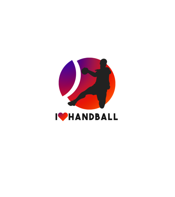 I love handball minta fehér pólón