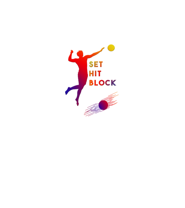 Set Hit Block minta fehér pólón