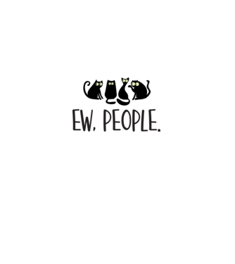 EW PEOPLE minta fehér pólón