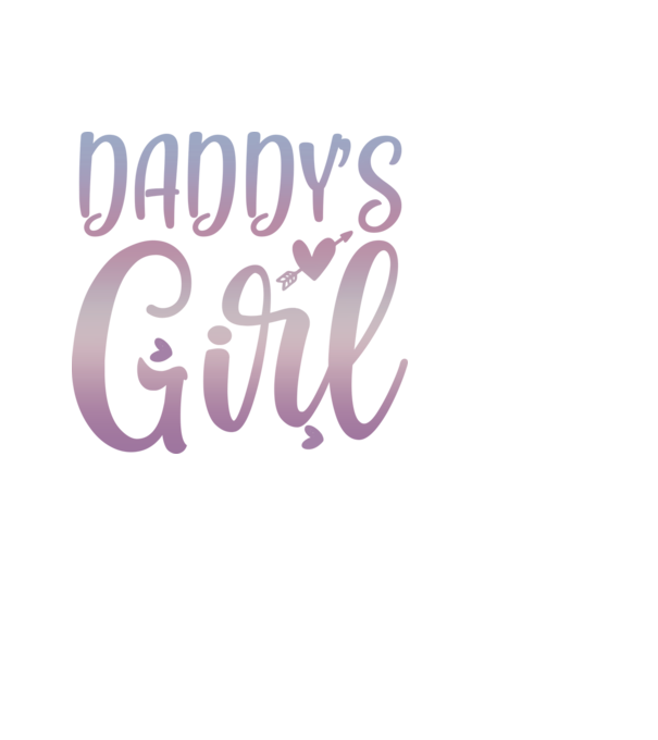Daddy’s Girl minta világoskék pólón