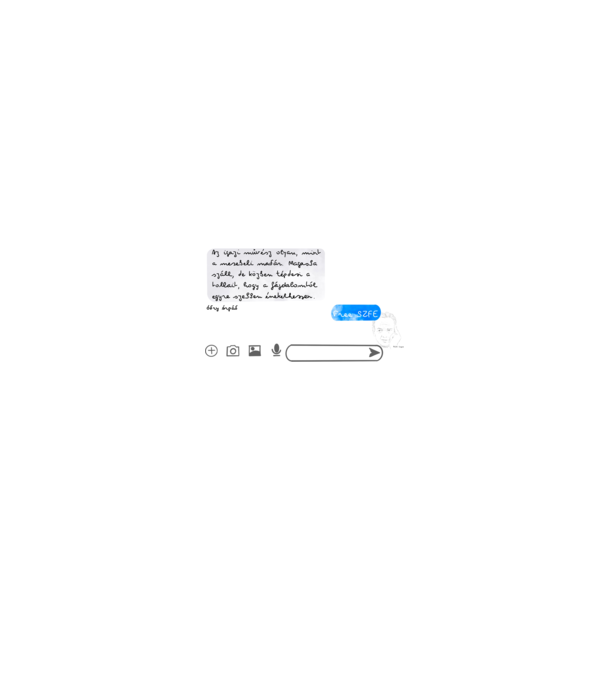 Free SZFE minta fehér/piros pólón