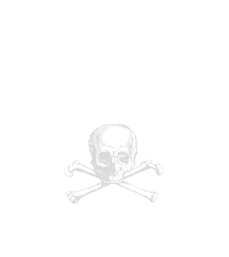 skull-graphic-723a-el1 minta fehér pólón