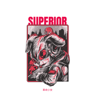 Superior 04 minta fehér pólón