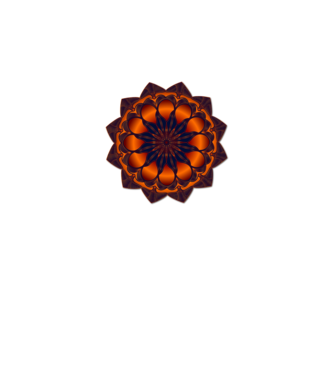 Mandala by 07 minta fekete pólón