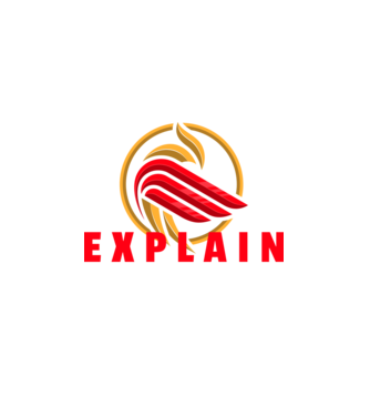 Explain logo N D02 minta fehér pólón