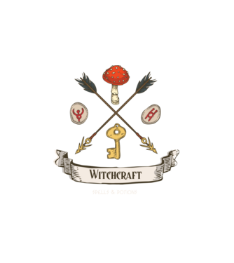 witchcraft-t-shirt-3 minta fehér pólón