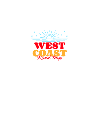 West Coast Treep 05 minta fekete pólón
