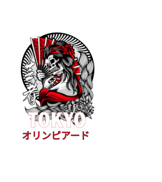 OLIMPIA Tokyo 07 minta fehér pólón
