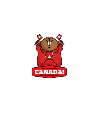 Canada day 03 minta fehér pólón