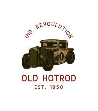 Ind. Revolution 12 minta fehér pólón