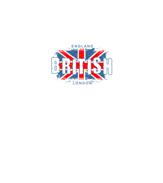 british b minta szürke pólón