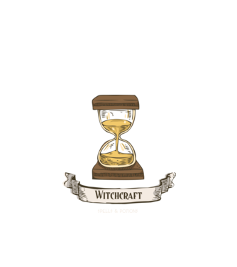 witchcraft-t-shirt-5 minta fekete pólón