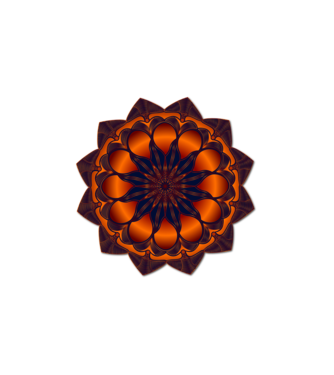 Mandala by 07 minta fehér pólón