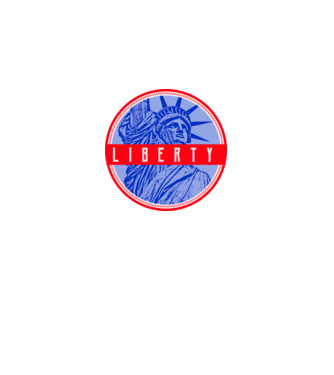 liberty-statue (2) minta fekete pólón