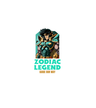 Zodiac legend minta fekete pólón