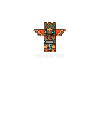 Character 01 minta türkiz pólón