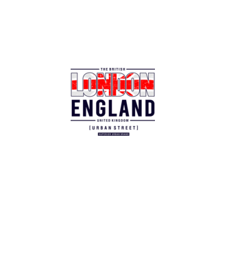 london b minta szürke pólón