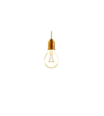 Light bulb_5138824 minta fekete pólón