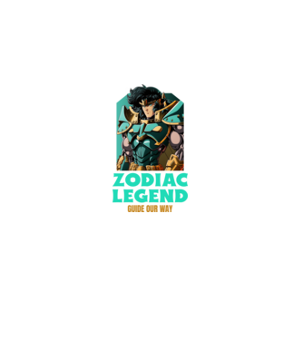 Zodiac legend minta fekete pólón