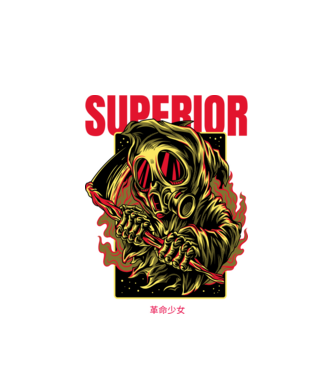 Superior 07b minta fehér pólón