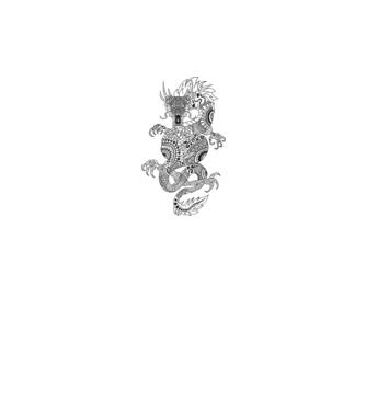 Dragon colection 6 minta fekete pólón