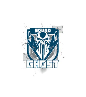 emblem-with-a-skull minta fehér pólón