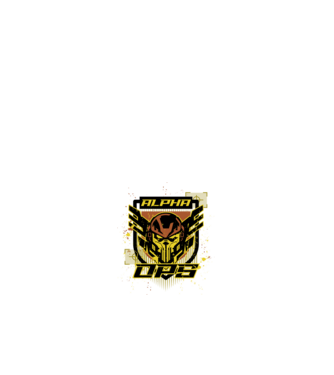 game-inspired minta fehér pólón