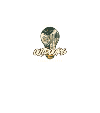 Outdors 01 minta fekete pólón