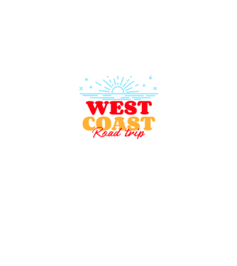 West Coast Treep 05 minta fekete pólón