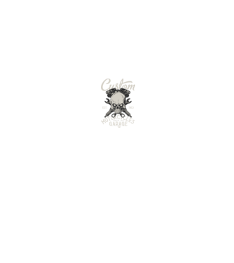 Kerozin Skull 03 minta fekete pólón