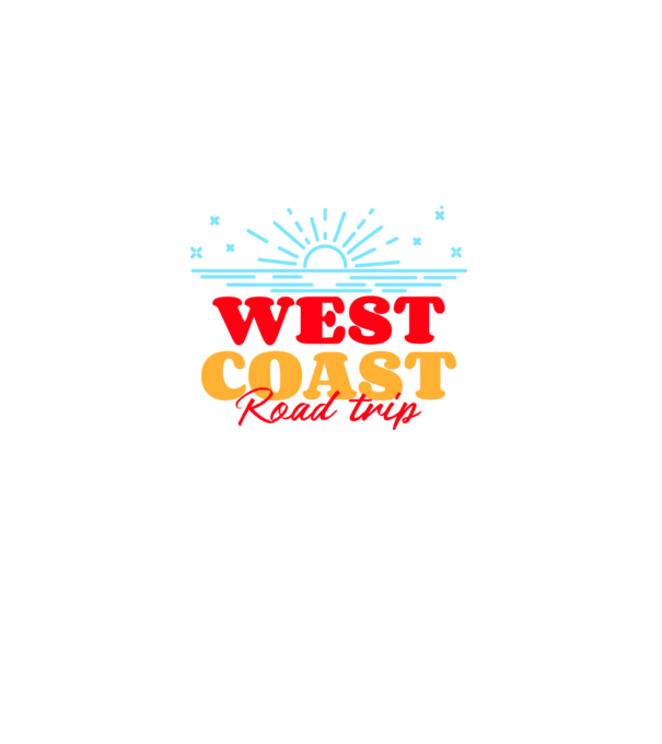 West Coast Treep 05 minta fekete pólón