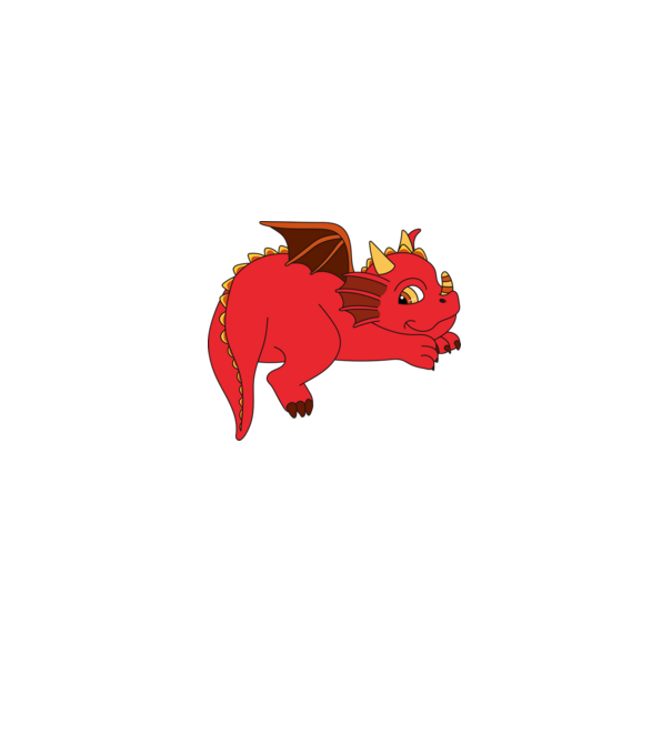 Red fat dinosaur minta fekete pólón