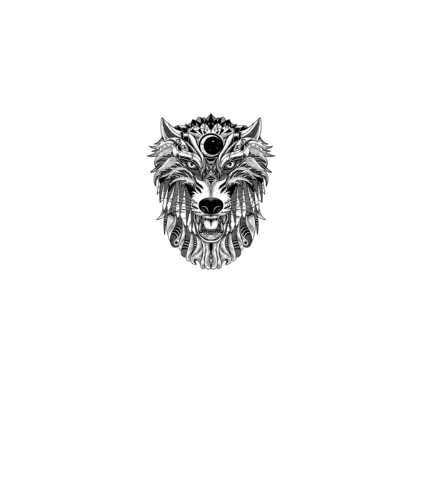 Wolf RT 01 minta fekete pólón