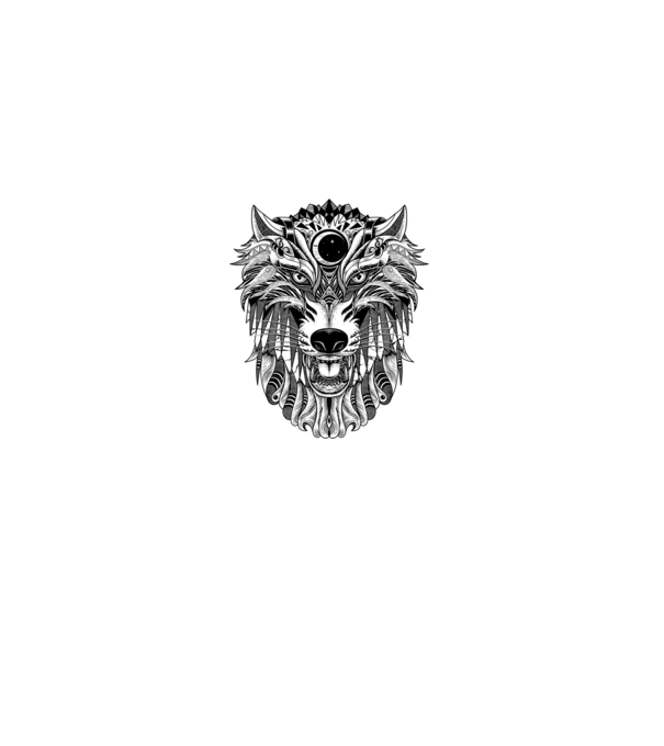 Wolf RT 01 minta szürke pólón