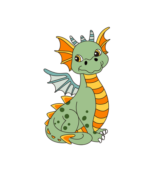 Green dino minta fehér pólón