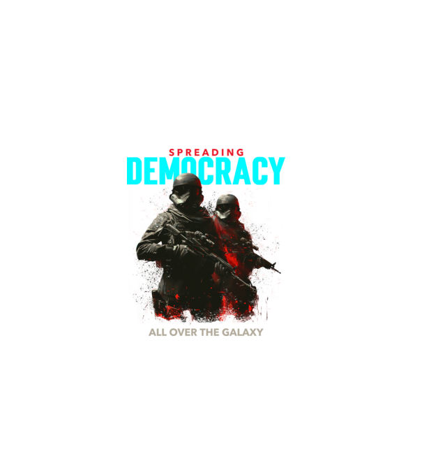 Democracy minta piros pólón