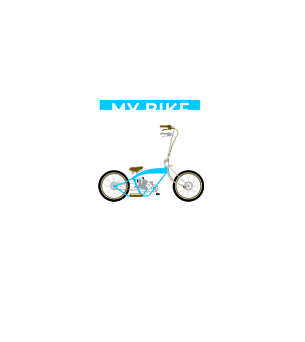 MYBIKE 03 minta szürke pólón