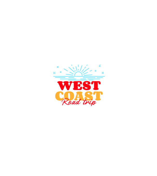 West Coast Treep 05 minta fekete pólón