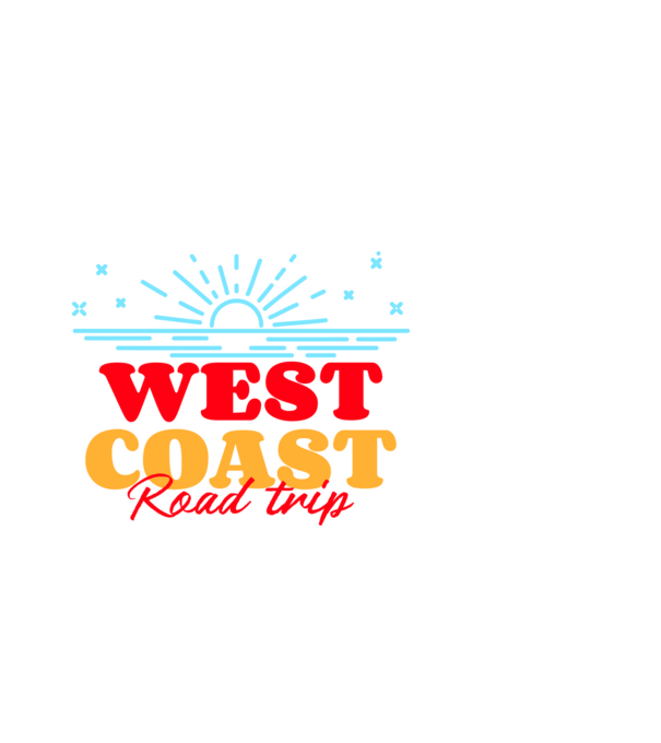 West Coast Treep 05 minta fekete pólón
