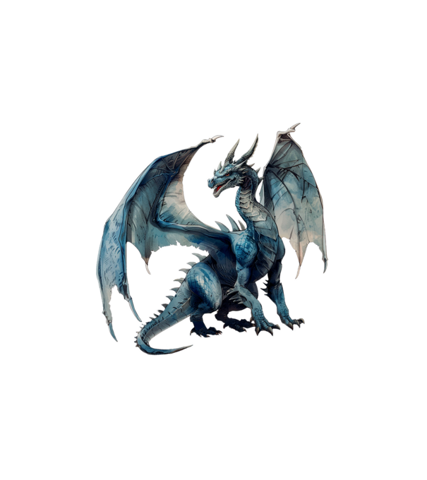 dragon-and-medieval-fantasy-10 minta fehér pólón