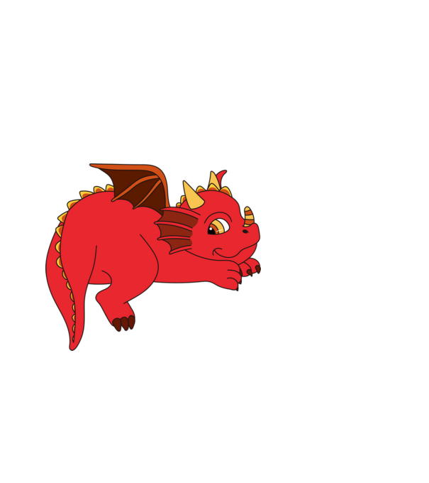 Red fat dinosaur minta fehér pólón