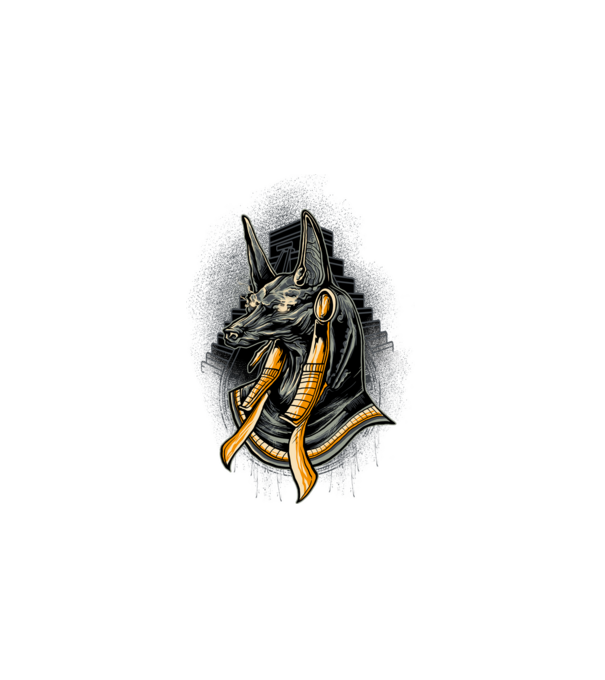 ANUBIS rt minta fehér pólón