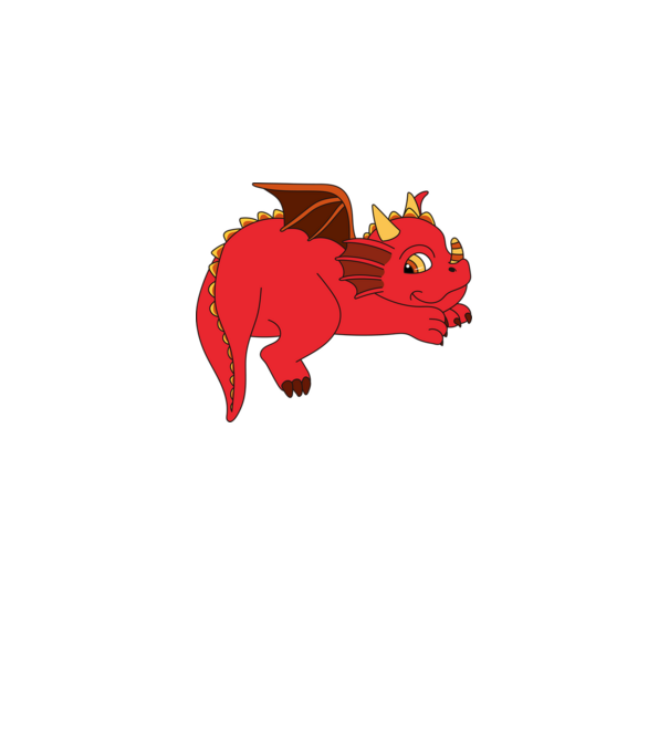 Red fat dinosaur minta fekete pólón