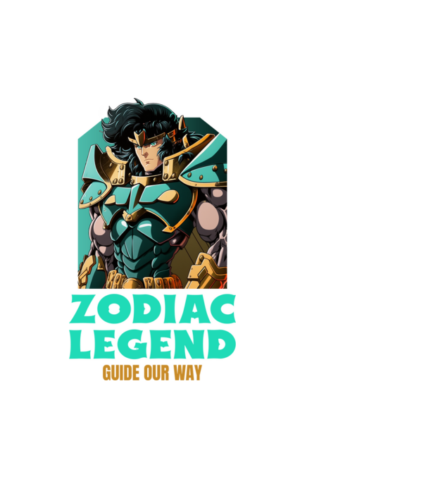 Zodiac legend minta fehér pólón