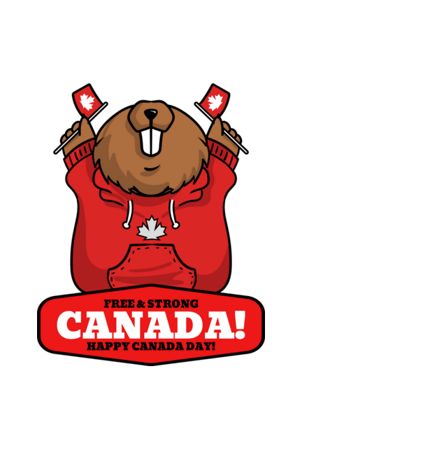 Canada day 03 minta fekete pólón